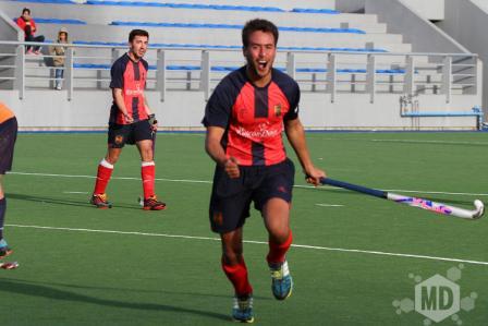 Rodrigo Torres anotó 3 goles en el partido de hoy. (Foto: Carlos De Vita)