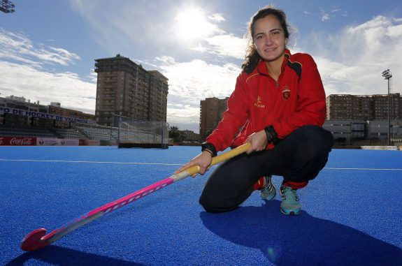 Valencianos olimpicos.Lola Riera, de la seleccion de Hockey hierba